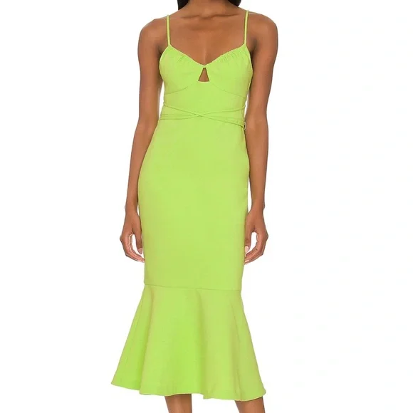 Likely | Dresses | Likely Kiki Dress In Sharp Green | Poshmark